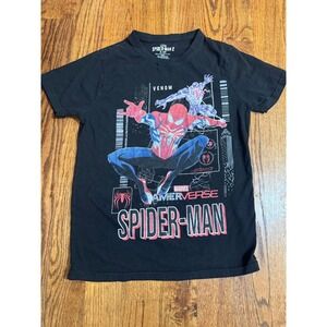 Marvel Spider Man 2 Venom Gamerverse Black‎ T Shirt Size S